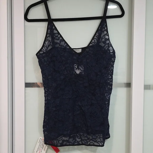 NWT Blue Babaton Halsmann Tank Sz S - Picture 15 of 16
